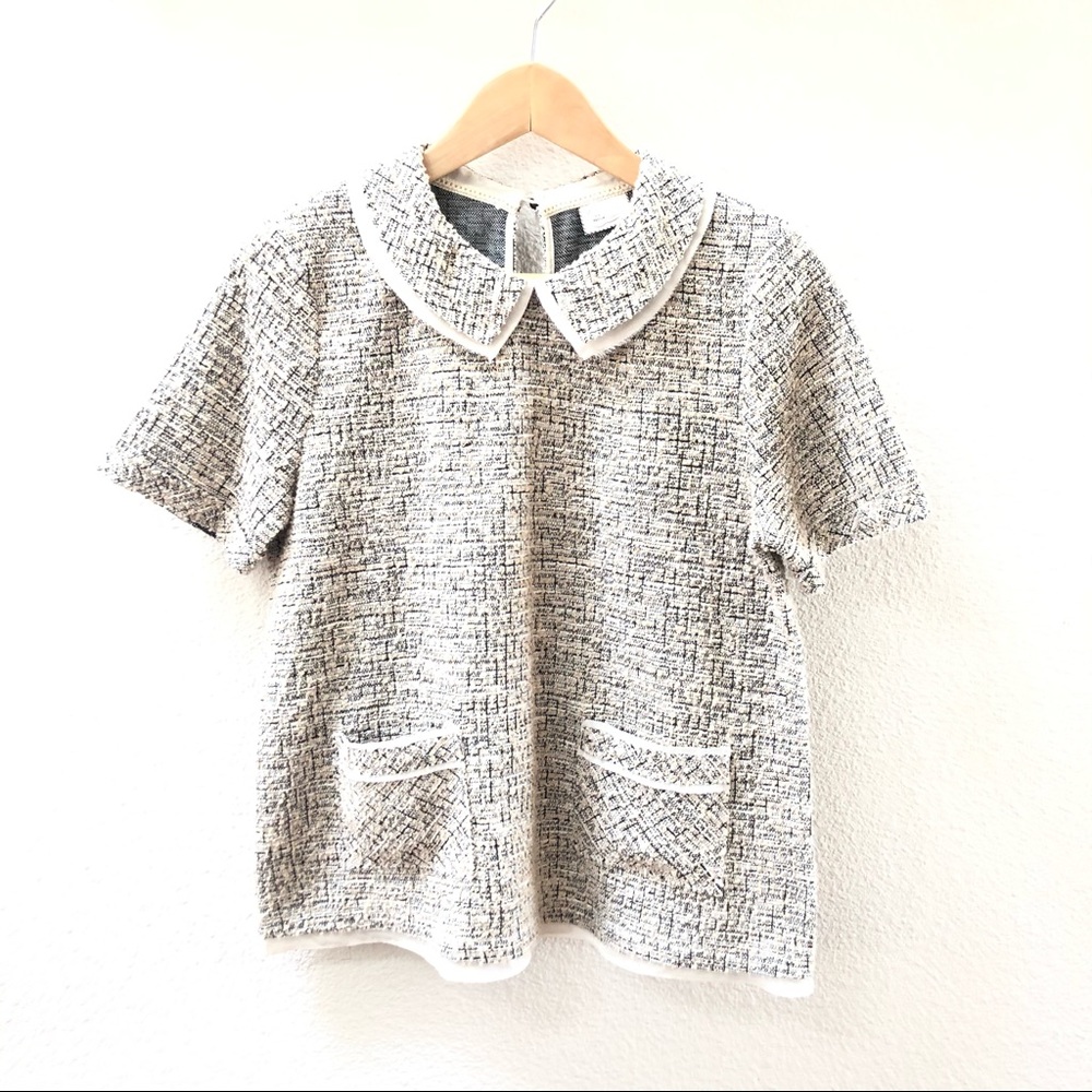Anthropologie Short Sleeve Blouse